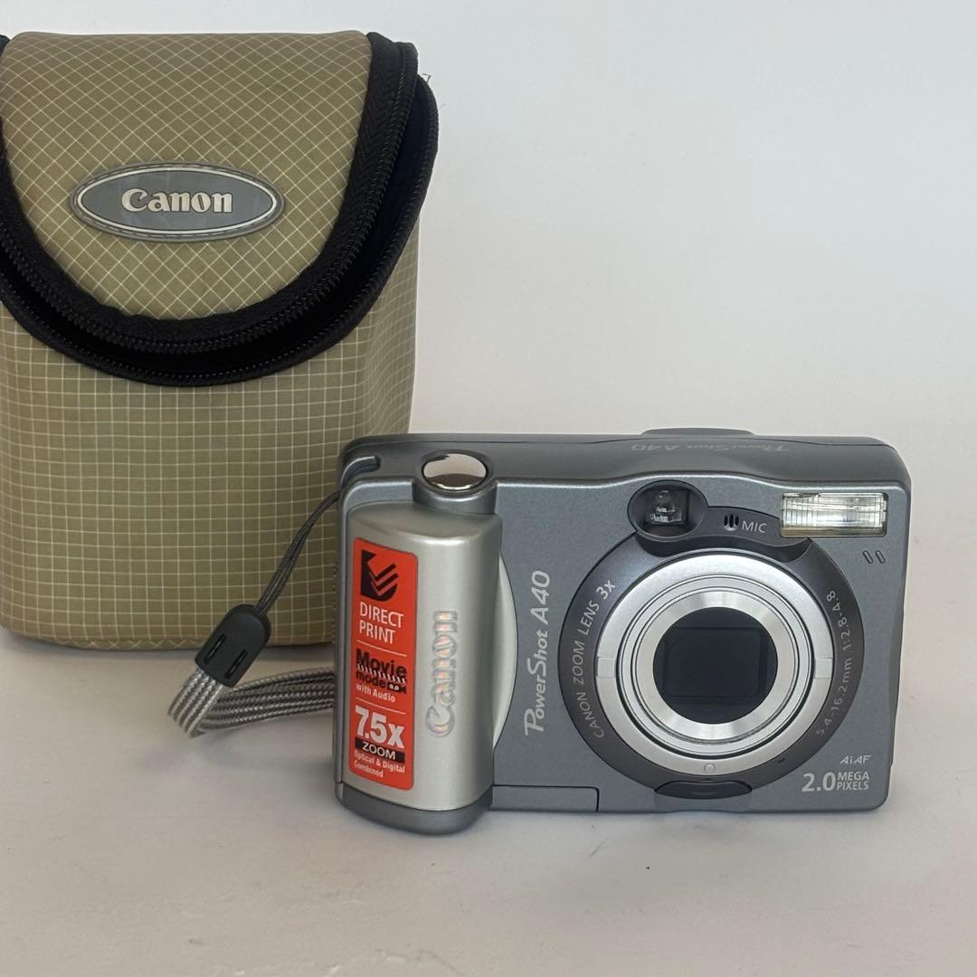 Canon PowerShot A40 コンパクトデジタルカメラ PowerShot A40 - キヤノンカメラミュージアム