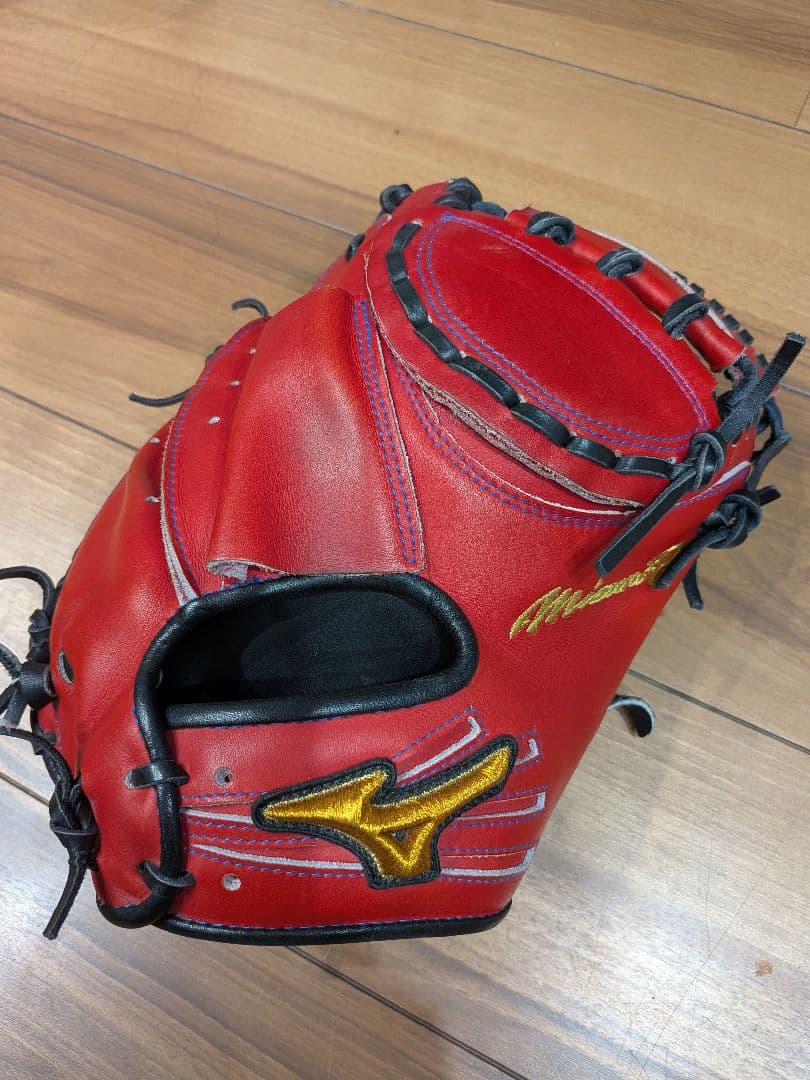 Mizuno 軟式グローブ レッド ミズノ（MIZUNO）（メンズ、レディース）軟式用グラブ 内野手 野球