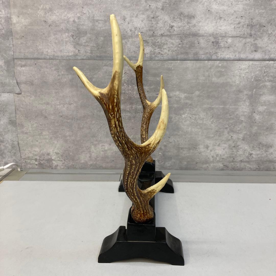 鹿の角 レプリカ 刀置き 刀スタンド 和風 ディスプレイ インテリア装飾