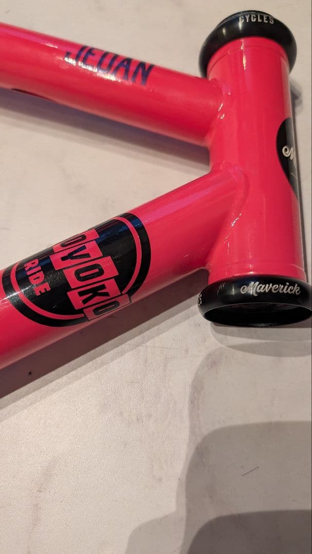 MAVERICK CYCLES JEDAN Frame Set Mサイズ ピンク - メルカリ