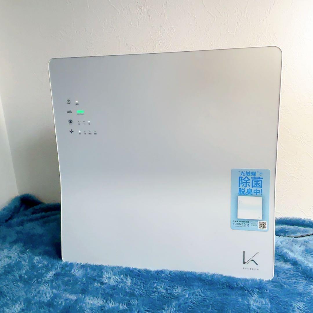けいたん カルテック 光触媒 除菌脱臭機 TURNED K KL-W01 カルテック 光触媒除菌脱臭機 ターンド・ケイ 壁掛けタイプ(8畳用) KL