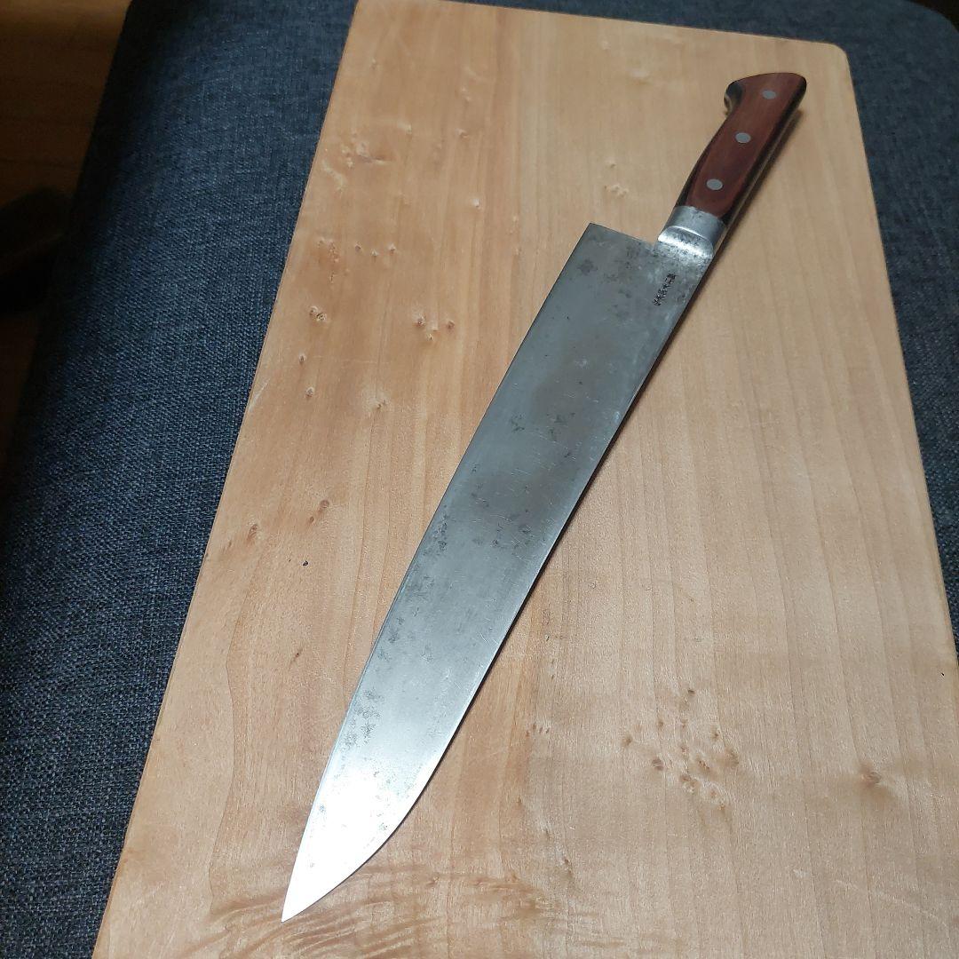 堺一文字光秀安来鋼本打焼牛刀尺