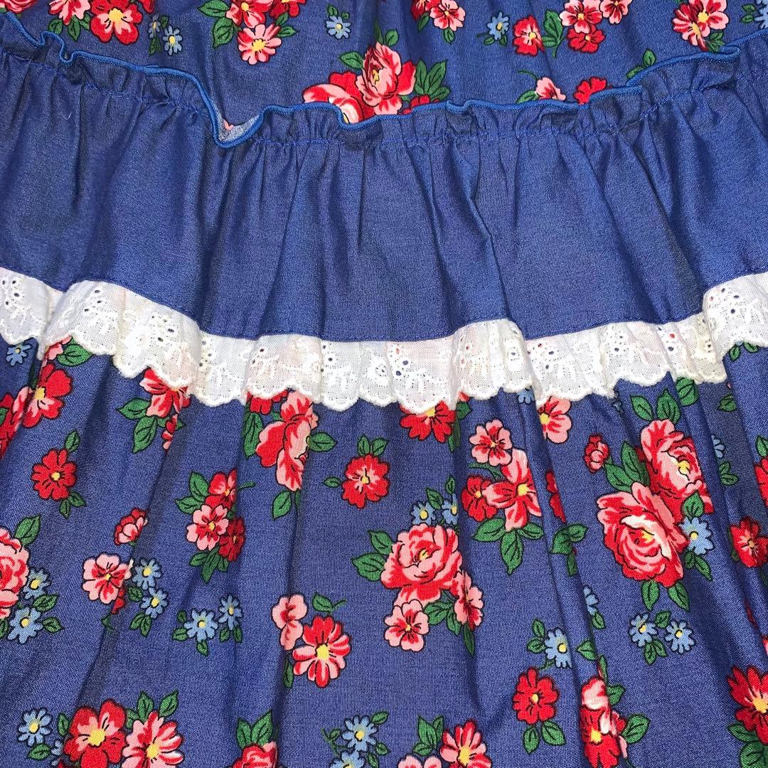 ☆美品☆ フォークダンス衣装 コスチューム 上下セット バレリーナ