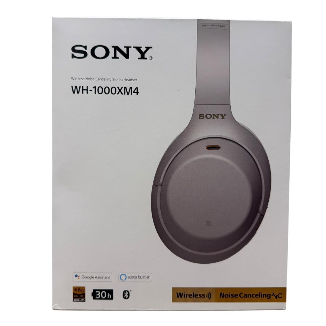 WH-1000XM4 プラチナシルバー ワイヤレスノイズキャンセリング