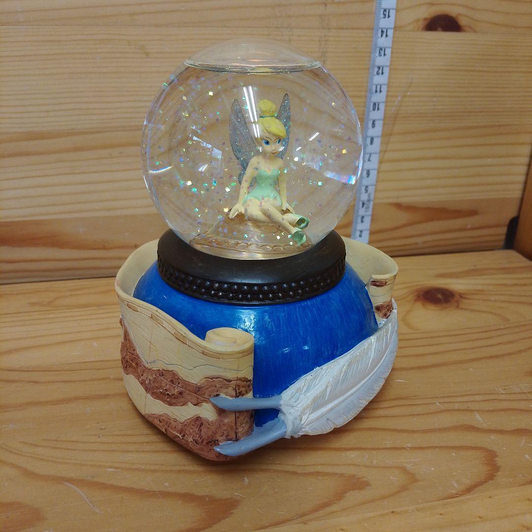 ディズニー ティンカーベル スノードーム オルゴール Sankyoピーター
