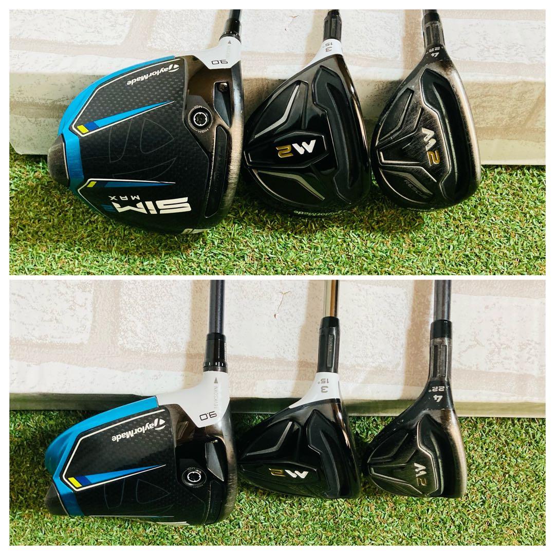 レフティ 左利き TaylorMade SIM2 MAX メンズ ゴルフセット - メルカリ