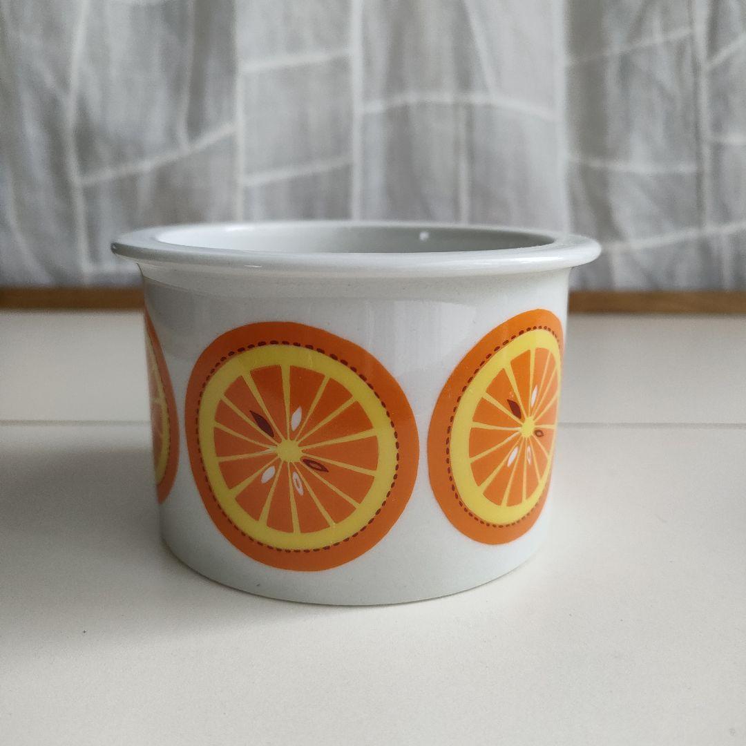 アラビア　ポモナ　ジャムポット3個セット Arabia/アラビア/Pomona/ポモナ/ジャムポット/リンゴンベリー/蓋なし