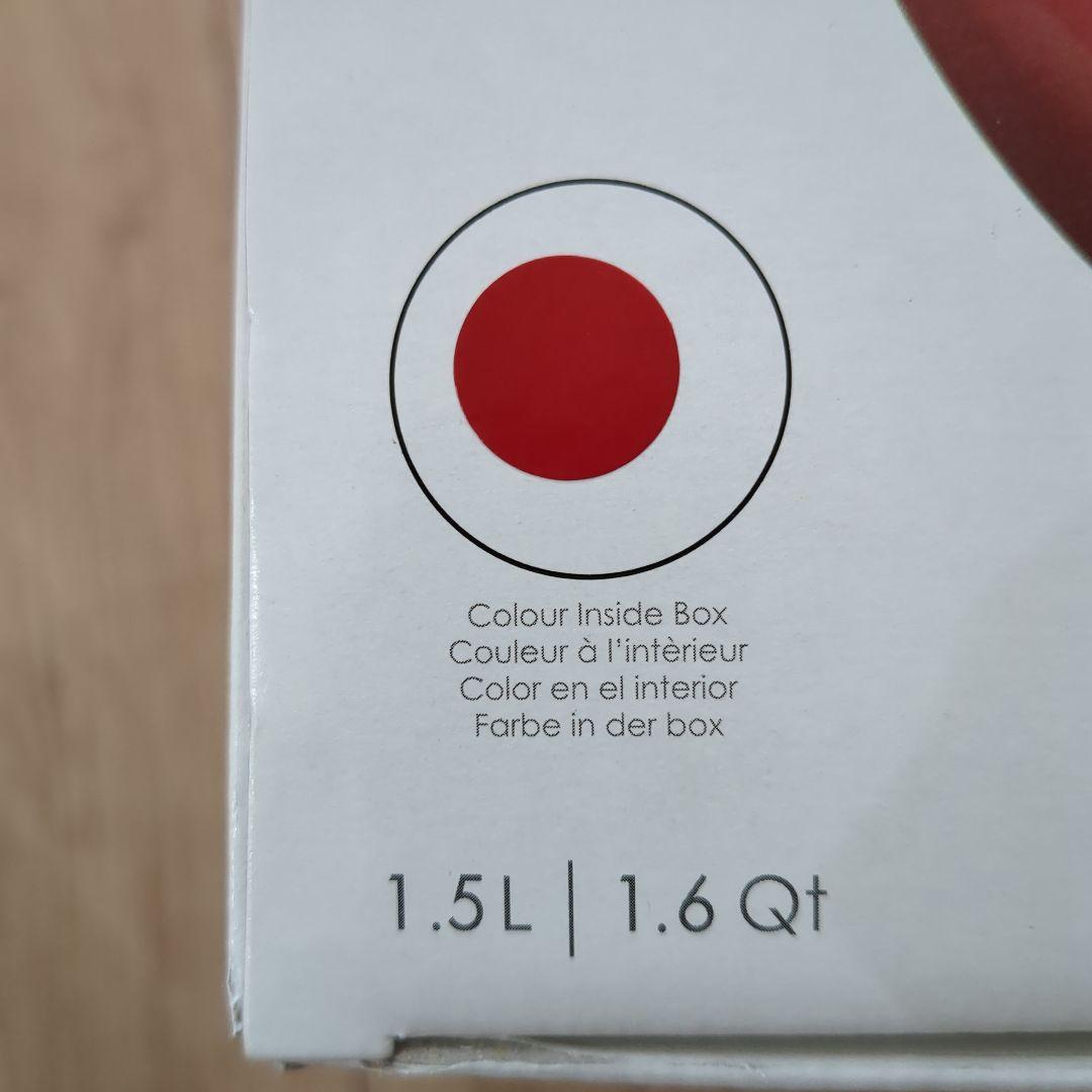 【未使用】LE CREUSET kettles レッドやかん ケトル　1.5ℓ