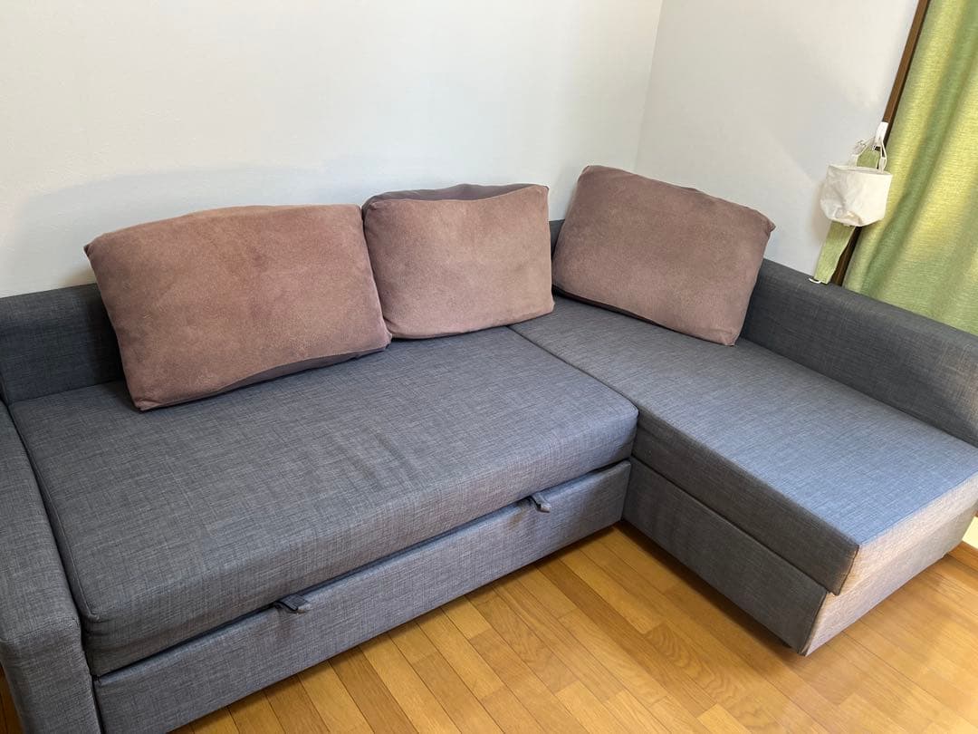 【Nicolay】IKEA FRIHETEN ソファベッド　フリーへテン FRIHETEN フリーヘーテン コーナーソファベッド 収納付き