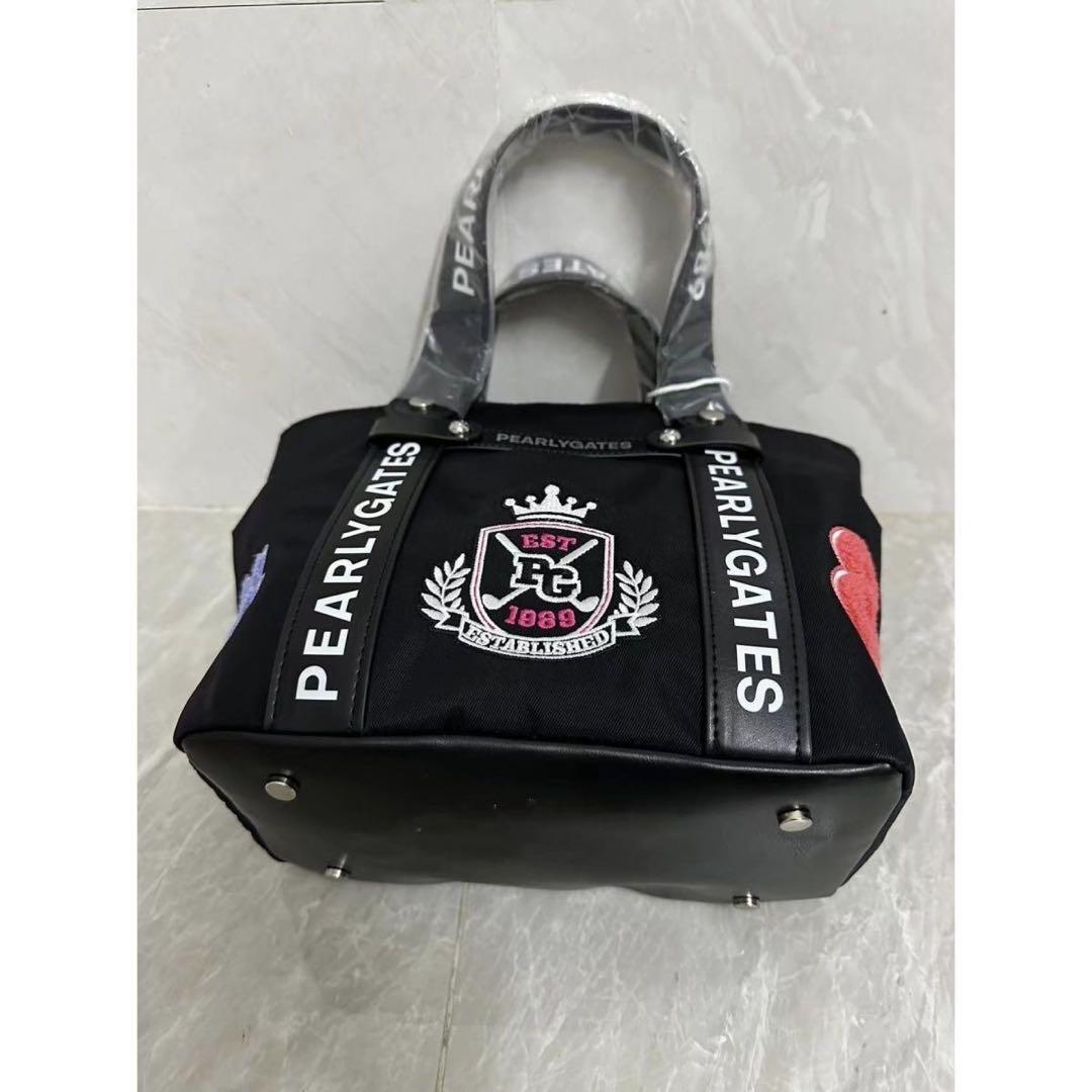 PEARLY GATES ゴルフバッグ ブラック - メルカリ