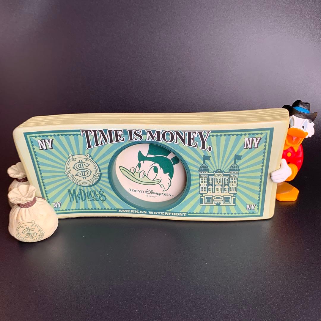 【超レア⁉️】スクルージマクダック　フォトフレーム　東京ディズニーシー開業当時 ディズニーシーの超レアお土産。ダッフィーを初めて売りだした