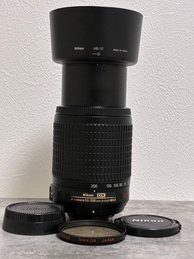 ⭐️美品⭐️ Nikon 55-200mm f/4-5.6G ED VR 望遠レンズ - メルカリ