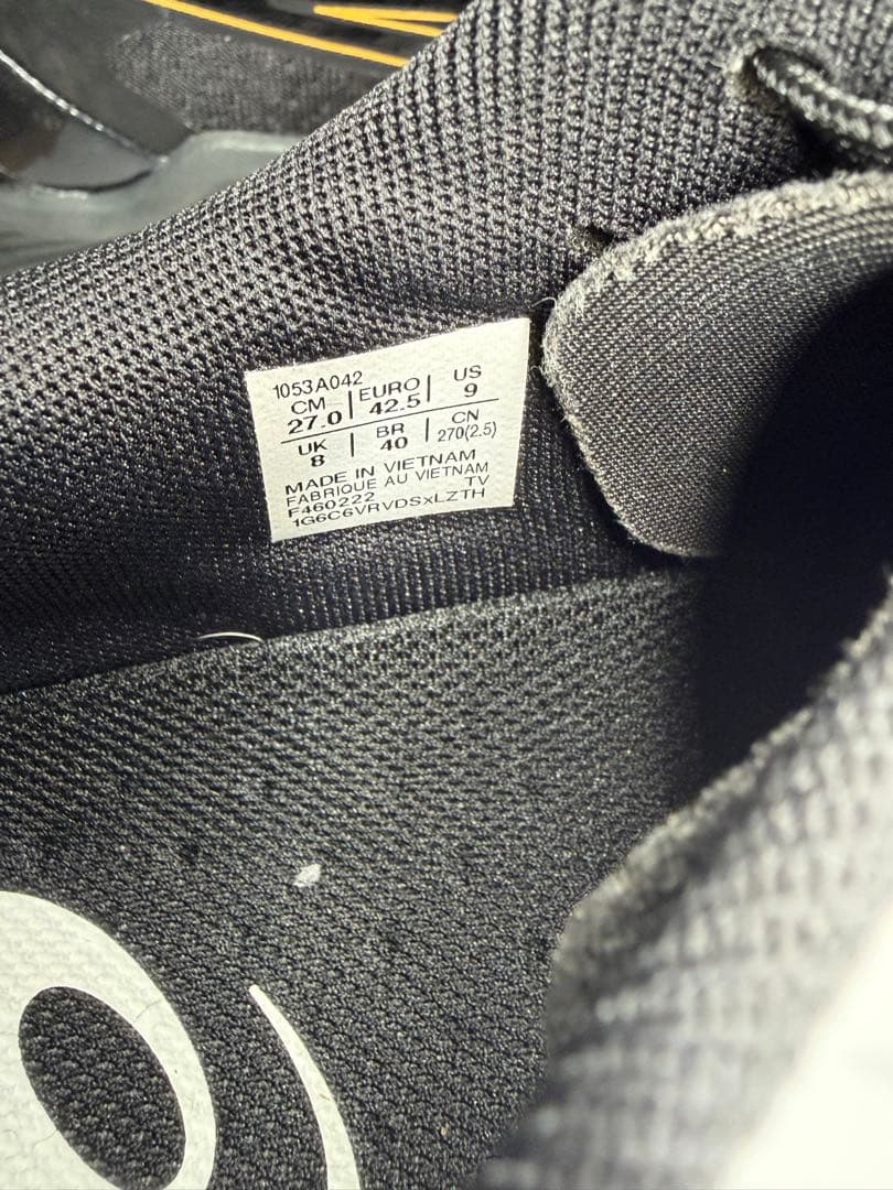 ASICS バレーボールシューズ 27.0cm ホワイト/ブラック