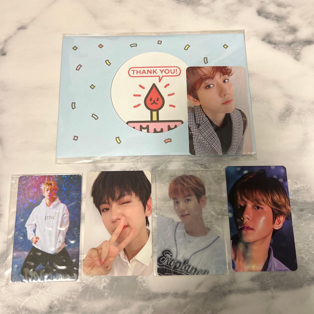 EXO ベッキョン トレカ セット EXO ベッキョン トレカ セット BAEKHYUN - メルカリ