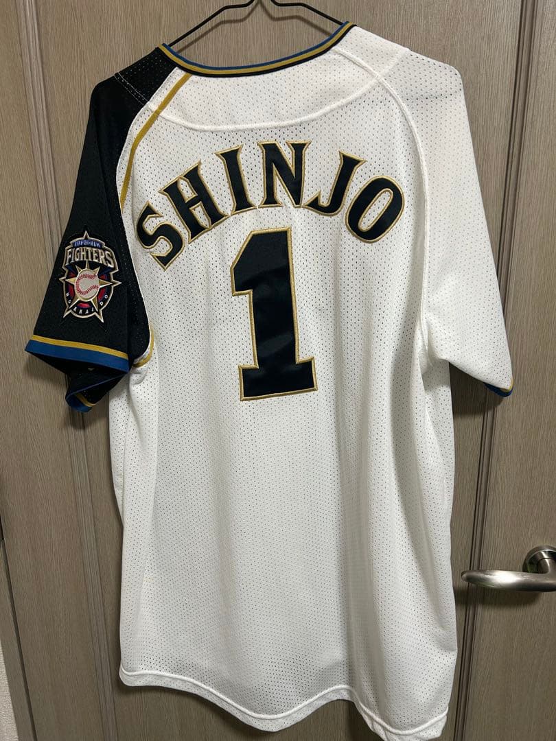 新庄剛志 SHINJO 1 FIGHTERS ユニフォーム Lサイズ - メルカリ