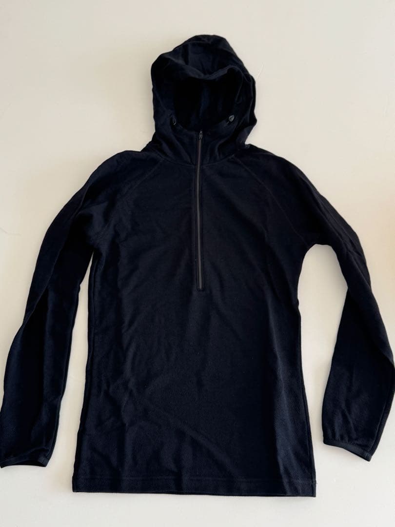 DF Mesh Merino Half Zip Hoody サイズXS 山と道 山と道 / DF MESH MERINO HALF ZIP HOODY | st. valley house - セント