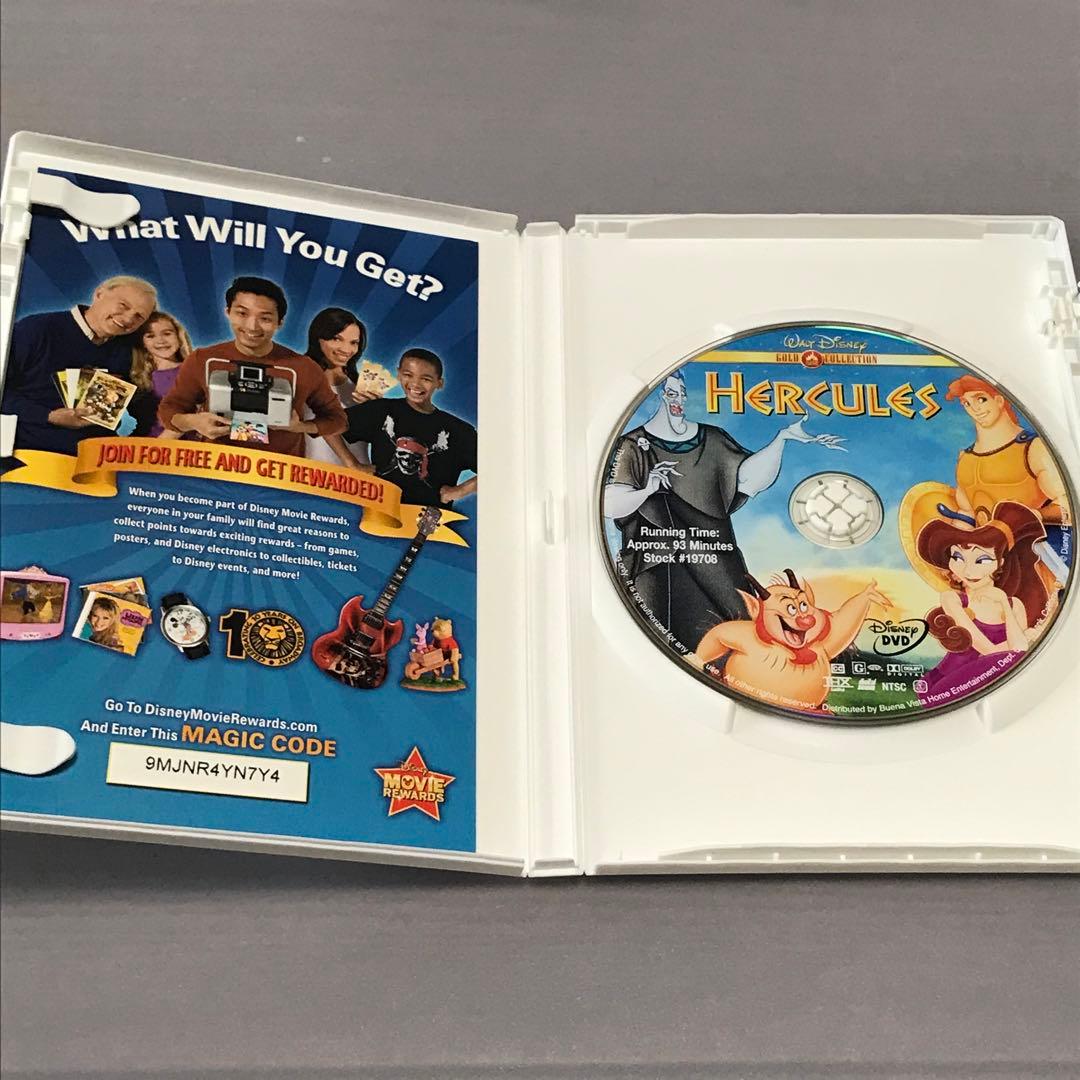 GN1602 DVD ディズニー 海外版 HERCULES ヘラクレス アニメ - メルカリ