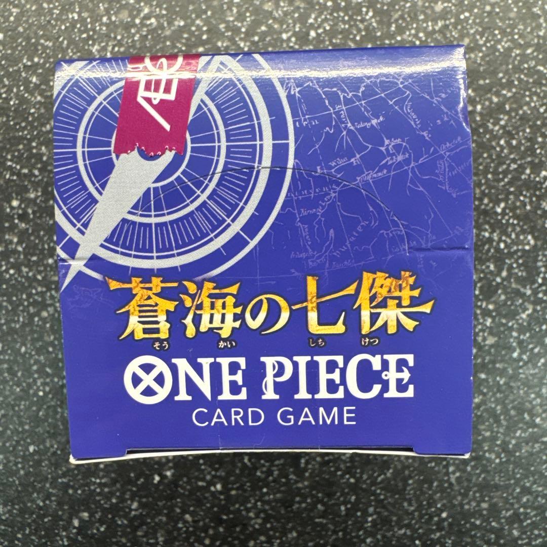 テープ付き ワンピースカード 蒼海の七傑1BOX ONE PIECE - メルカリ