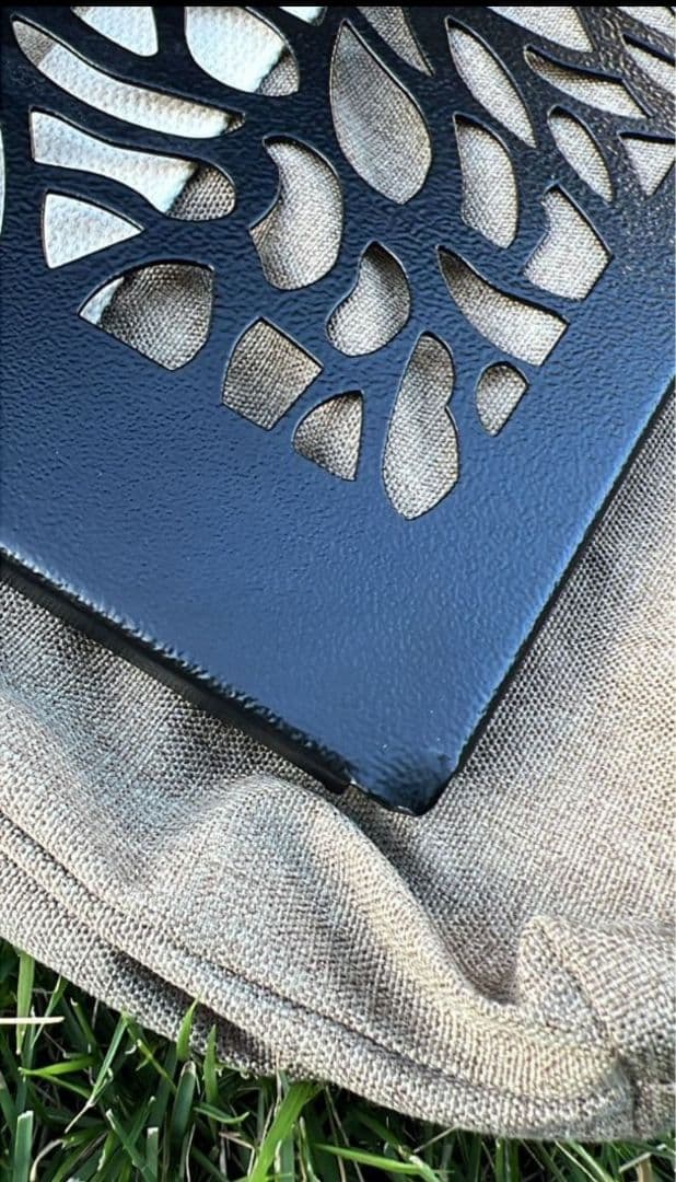 BLACK DESIGN ツリー柄アイアンプレート ※2枚セット - メルカリ