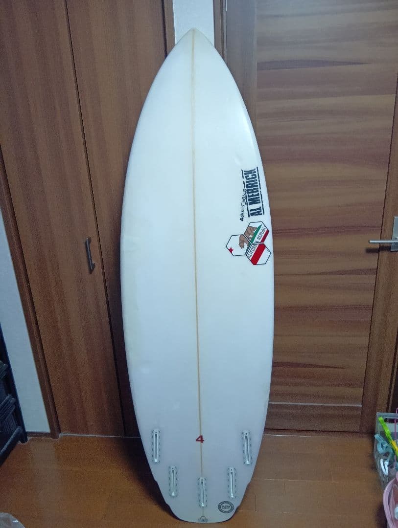 アルメリック#4 値引きあり 5'10 フィン.ケース.リーシュ付き - メルカリ