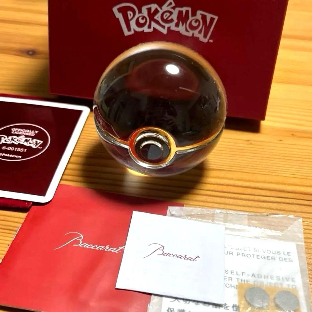 バカラ ポケモンコレクション モンスターボール　バカラ×pokemon　新品★ 楽天市場】バカラ ポケモンコレクション モンスターボール クリア