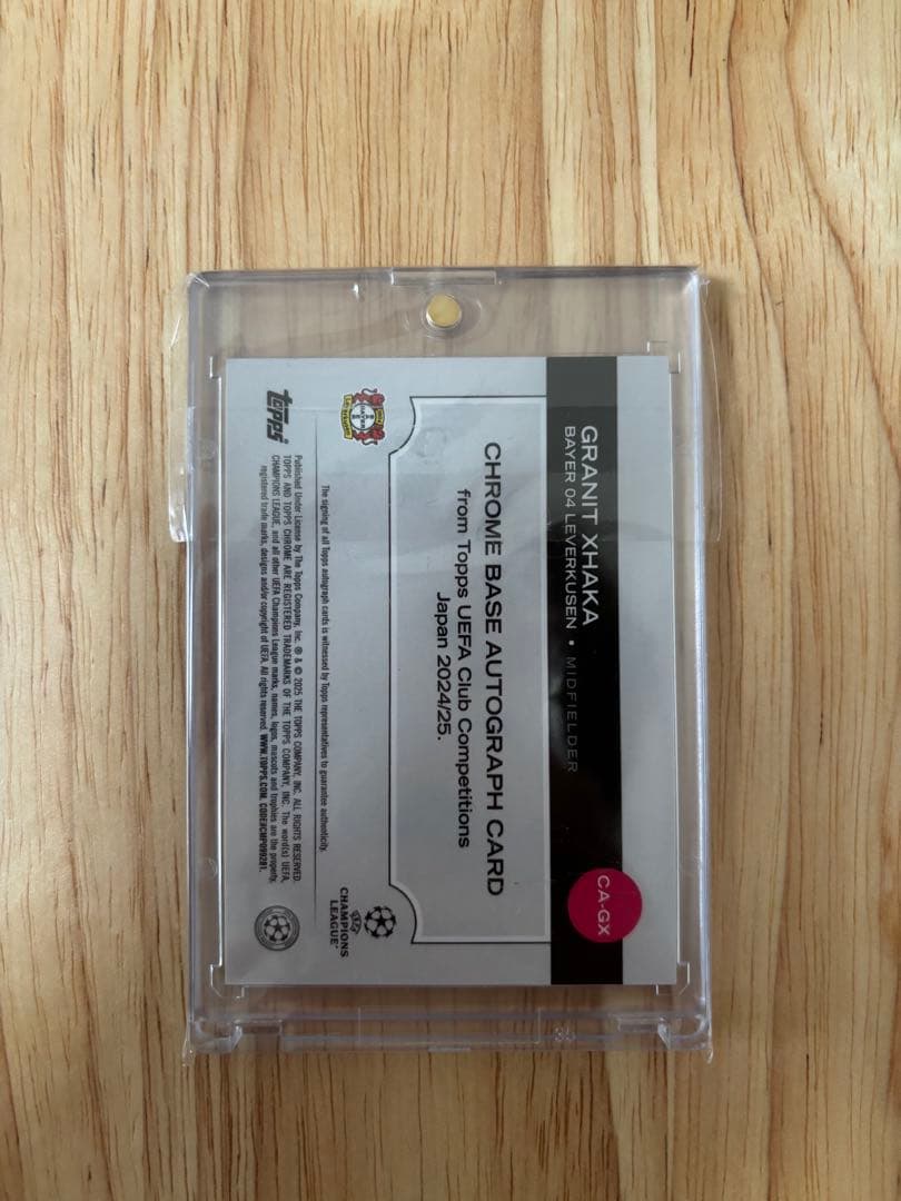 P*0様 topps 24/25 グラニトジャカ5シリ - メルカリ