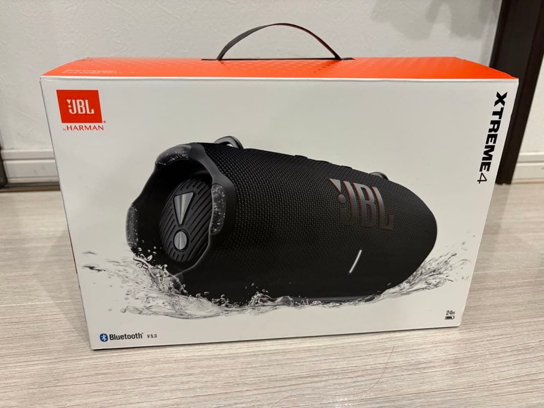 値下実施:【未使用に近い】JBL XTREME 4 Bluetoothスピーカー JBL ( ジェービーエル ) JBL XTREME 4 Bluetoothスピーカー ブラック