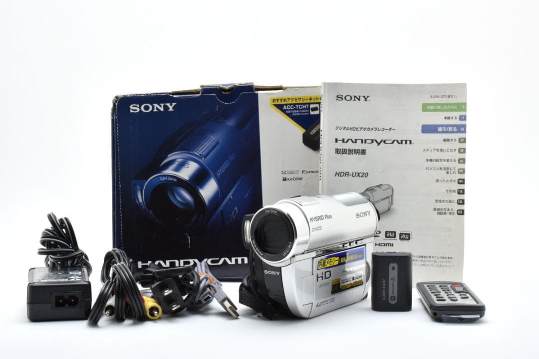 【美品】SONY Handycam HDR-UX20　動作確認済 Amazon.co.jp: SONY デジタルハイビジョンビデオカメラ Handycam