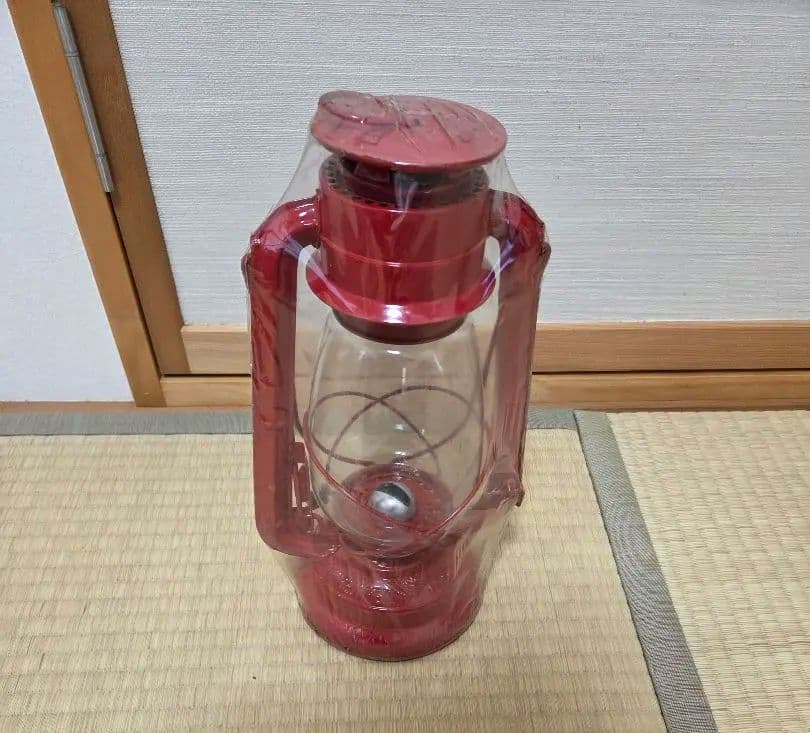 【未使用品】ランタン winged wheel No 500 　ランプ 未使用品】別所ランプ winged wheel No 500 ブラック glassエンボス