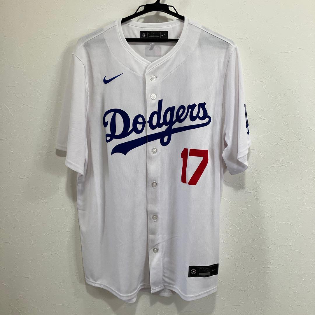 Dodgers ユニフォーム ホワイト 17 NikeサイズＬ NIKE (ナイキ) ユニフォーム メンズ SIZE XL ホワイト #17 大谷翔平