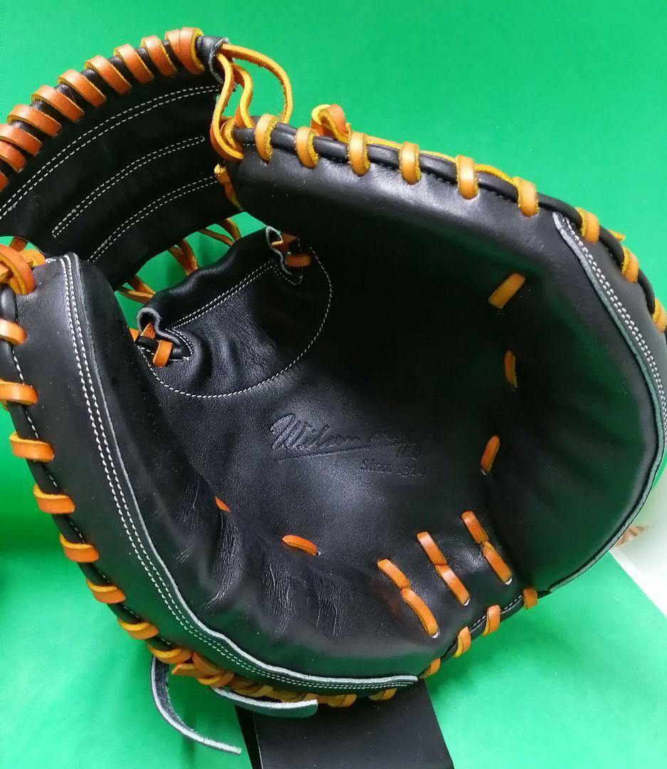 494.Wilson和牛硬式カスタムミット 硬式用 Wilson Staff DUAL 内野手用 D5型 - ブラックSS by Wilson