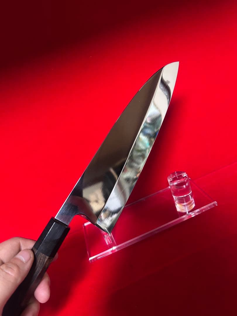 包丁 出刃 7寸 鏡面仕上げ 切味抜群 箱付 未使用品 - メルカリ