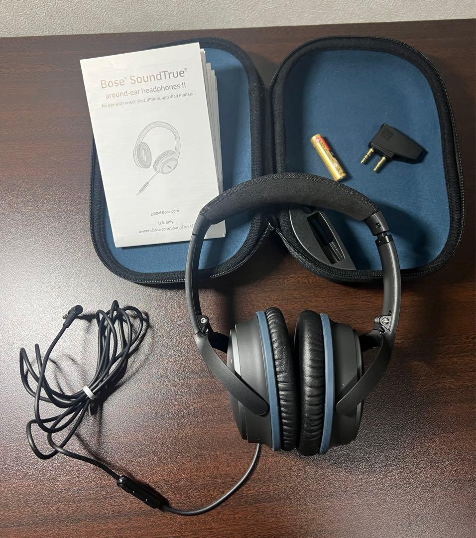 音質が決め手です　Bose SoundTrueヘッドフォン Amazon.com: Bose SoundTrue in-Ear Headphones for iOS Models, Black