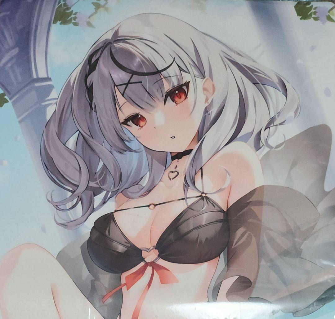 ホロライブ】沙花叉クロヱ プレイマット 希少品 水着 下着 裸足 太もも