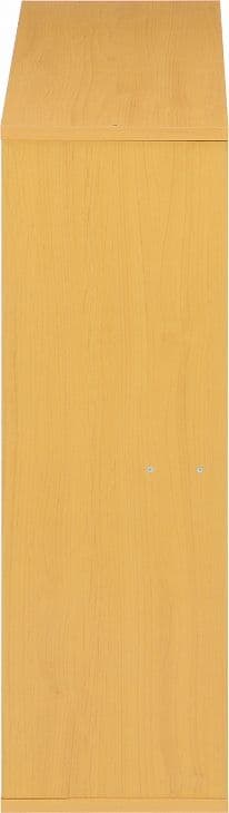 《新品・送料無料》ダブルスライドラック　ナチュラル