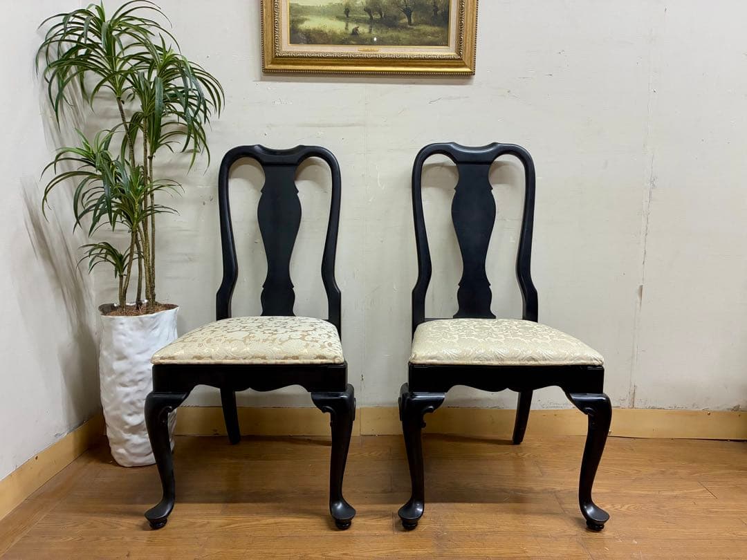 管406☆センチュリーファニチャー☆クイーンアンスタイル☆ダイニング