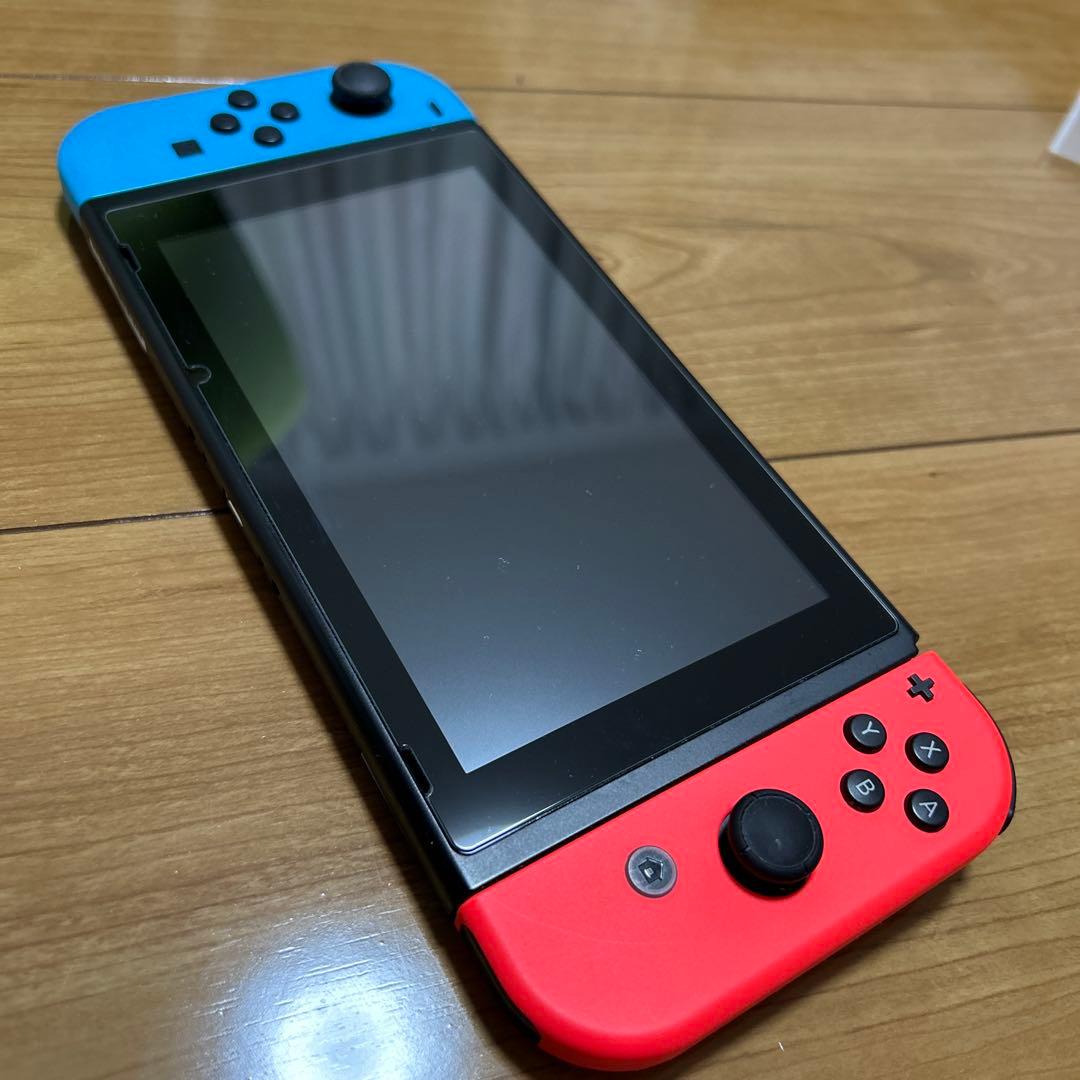 Nintendo Switch 本体セット 付属品完備 動作確認済 フィルムつき