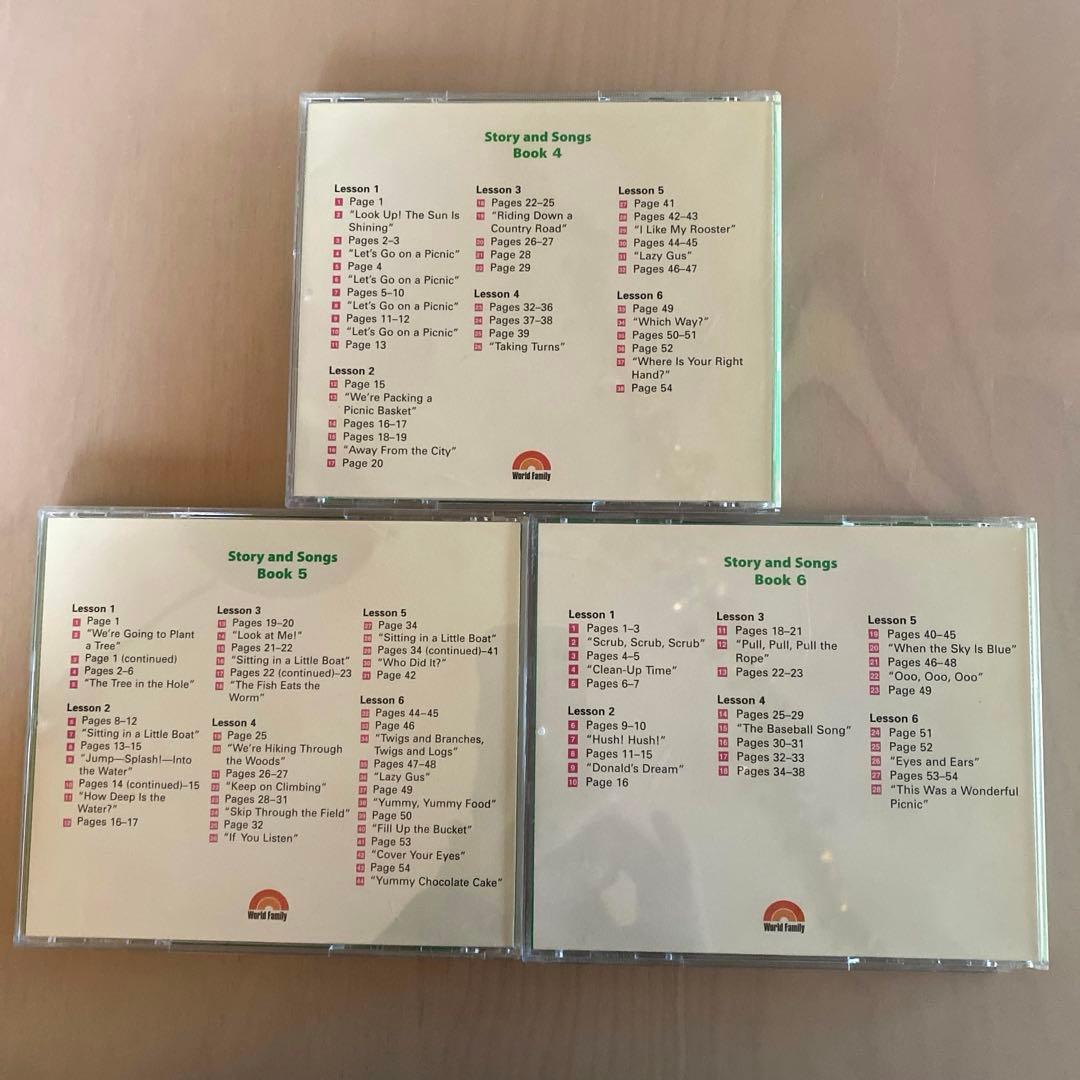 ディズニー英語システム ストーリーandソングス 4.5.6 - メルカリ