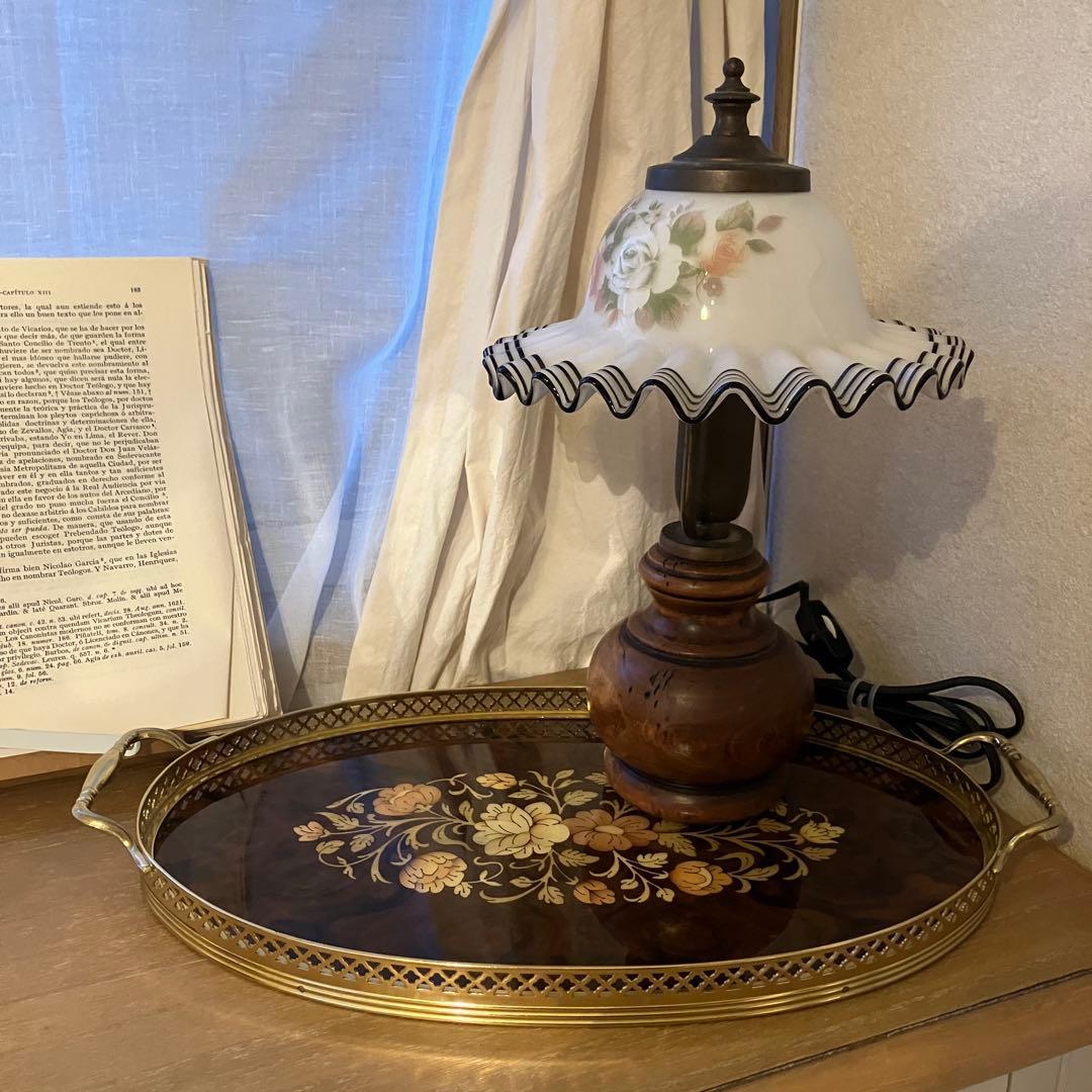 アンティーク 象嵌トレイ イタリア製 ヴィンテージ - メルカリ