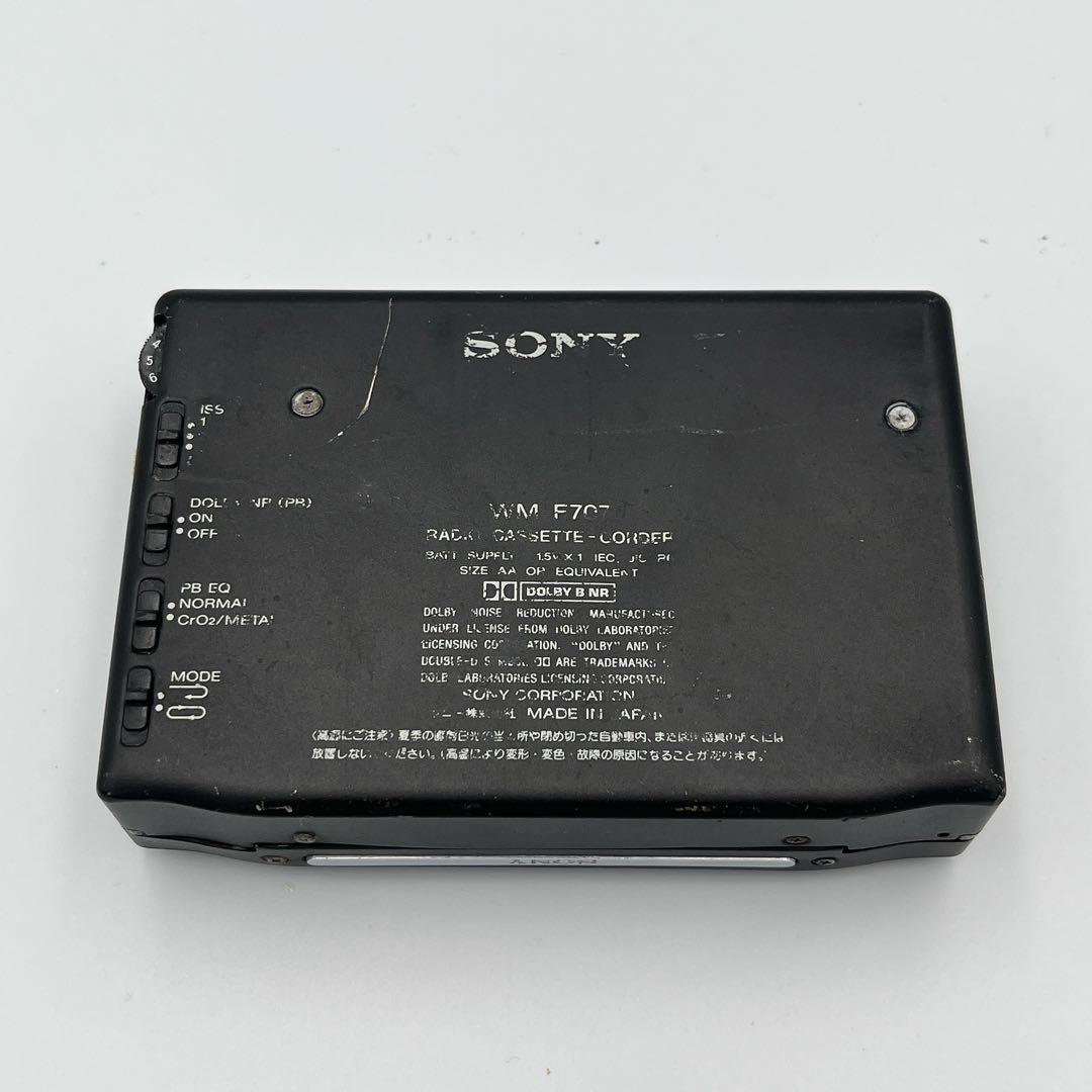 SONY カセットウォークマン WM-F707 ジャンク品 - メルカリ