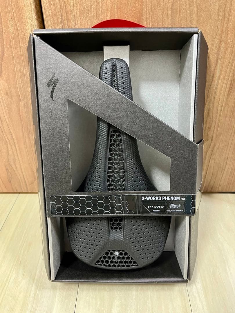 極美品S-WORKS PHENOM MIRROR 155mm S-WORKS PHENOM MIRROR SADDLE BLK 155(155mm ブラック): サドル