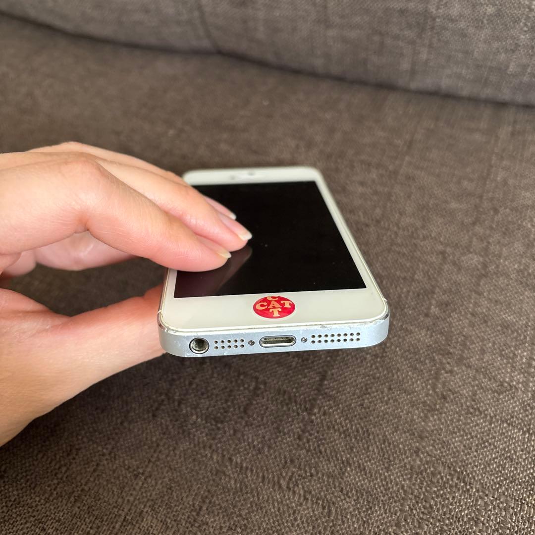 iPhone 5 シルバー 32GB 本体 初期化済み - メルカリ