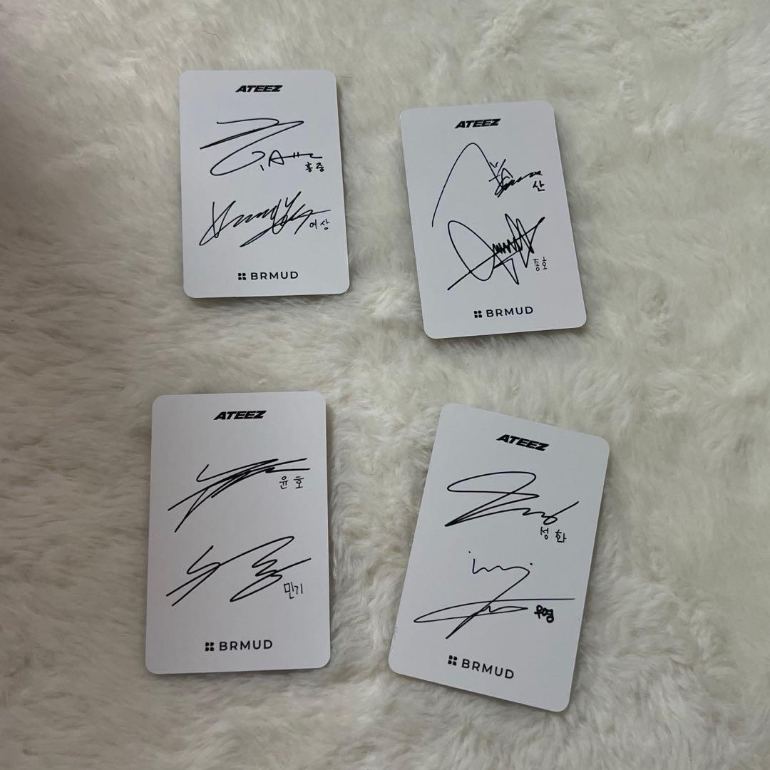 ATEEZ X BRMUD ビーアールマッド コラボ トレカ - メルカリ