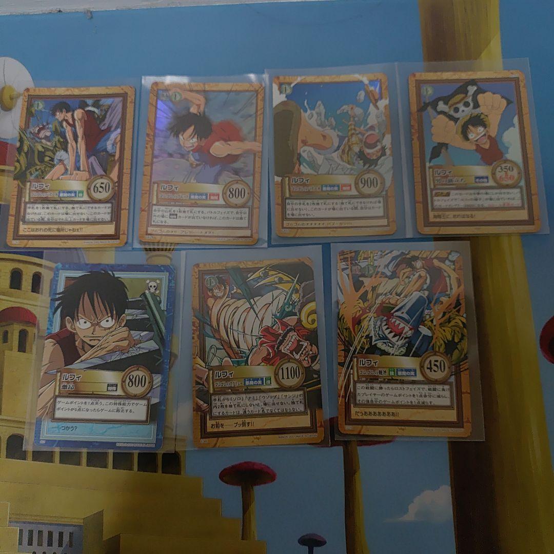 カードダスハイパーバトル　ルフィ　7枚 カードダスハイパーバトル ルフィ 7枚 ワンピース カードダスハイパー