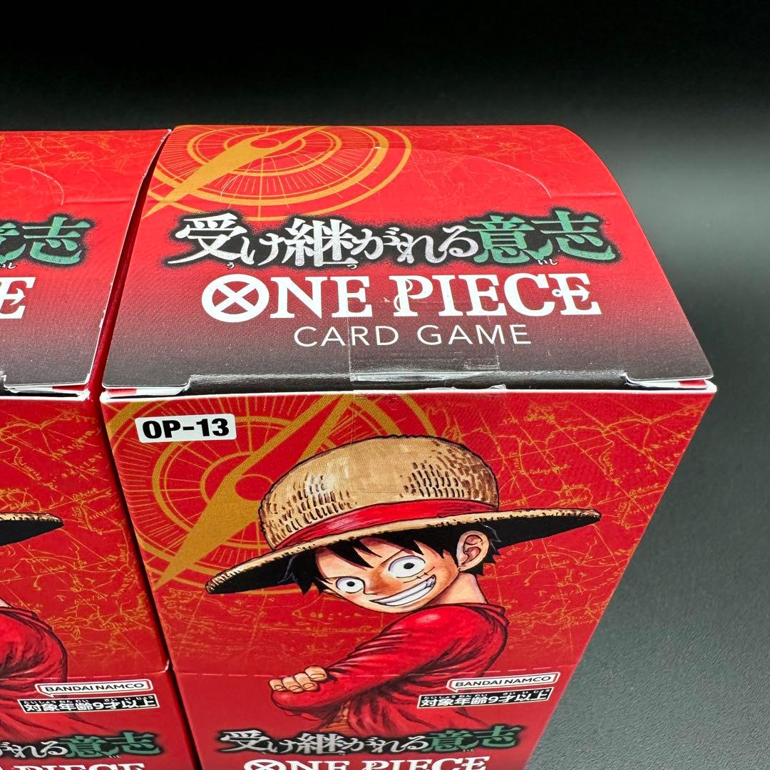 ONE PIECE 受け継がれる意志 4BOX テープカット 封入率一致 - メルカリ