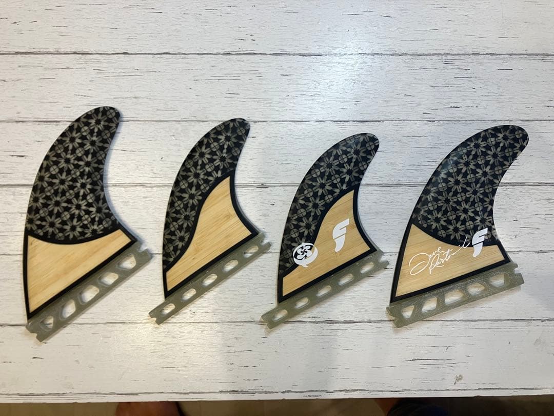 futures QUAD RASTA BAMBOO 美品　クアッドフィンセット Rasta Quad - Neutral Surf Fins - Futures US – Futures Fins US