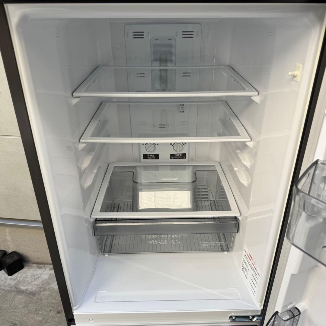 202⭐️2024年製美品☆三菱電機 冷蔵庫 グレー 自動霜取り 一人暮らし