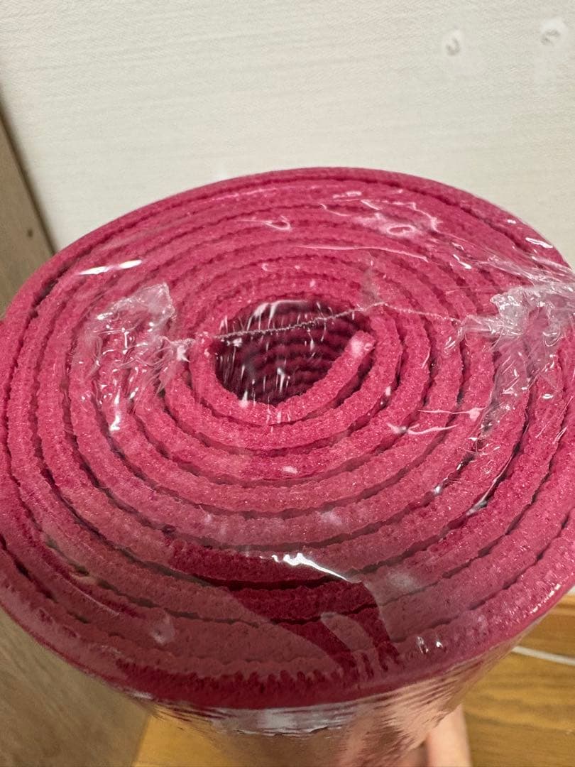 新品未使用 LAVA ヨガマット マゼンダ145cm×61cm 収納ケースセット