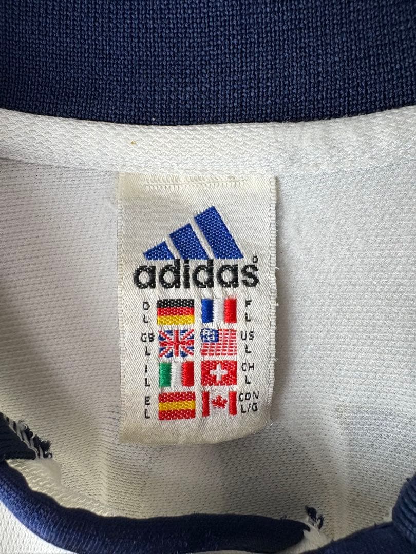 貴重レフティ 00s adidas レアルマドリード 00/01 ユニフォーム ルイス