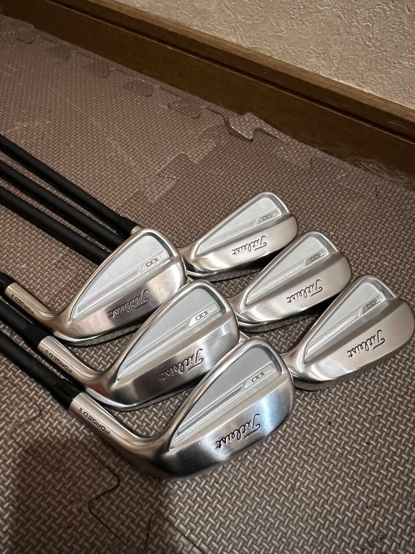 美品】タイトリストT100アイアンセット 5〜P トラビル115S - メルカリ